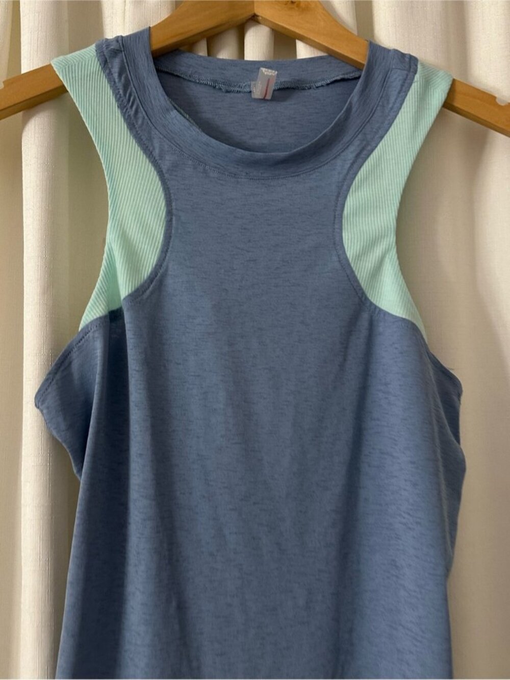 blue vest top - Picture 2 of 4
